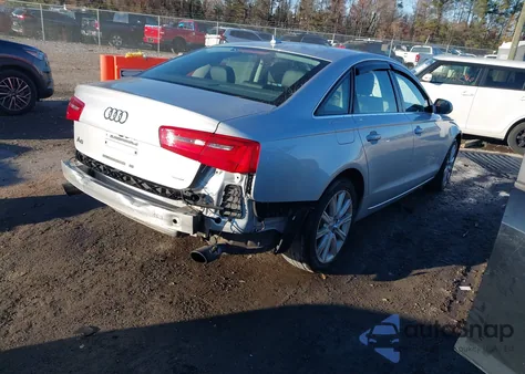 2015 Audi A6 2.0T Premium from USA, damaged, VIN WAUGFAFC2FN009103